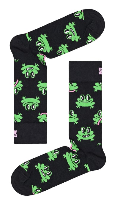Happy Socks - Calcetines con diseño de rana - Gran regalo - Rana - Image 2