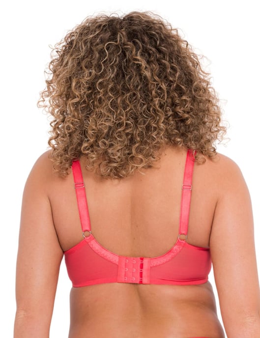 Curvy Kate Stand Out Scooped Plunge Bra - Fiery Red