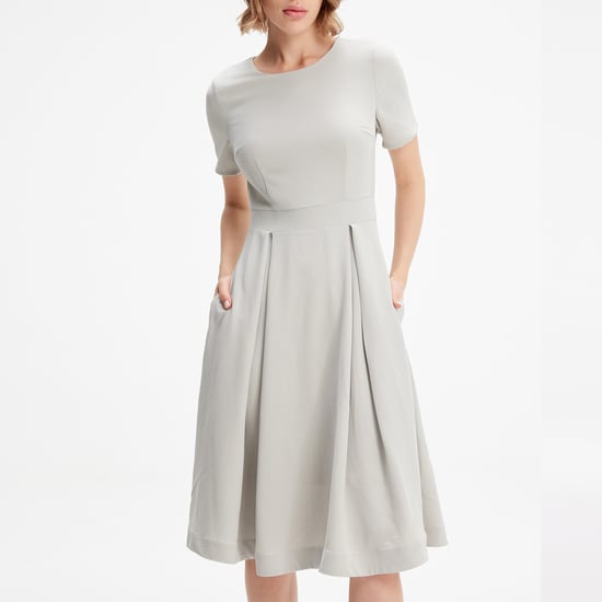Fit-and-flare classic dress - Image 4