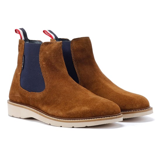 Ben Sherman Hampton Suede Men's Tan Boots - Image 1