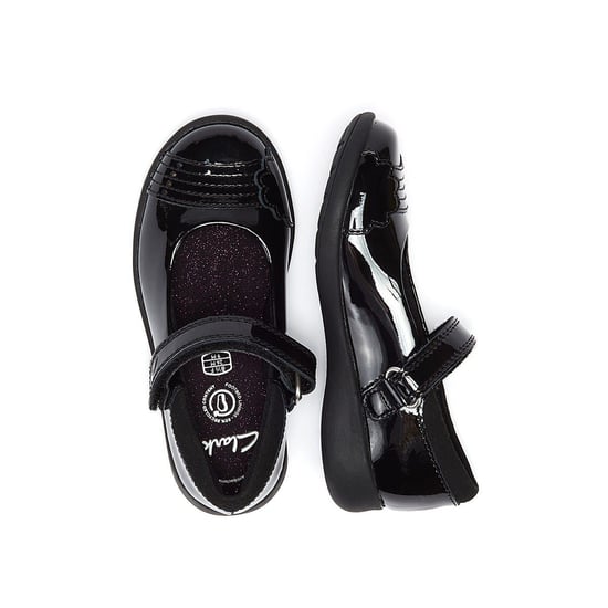 Clarks Original Etch Beam Toddlers Patent Shoes - Image 6
