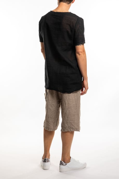Takeshy Kurosawa T-shirt Lino Men's Black