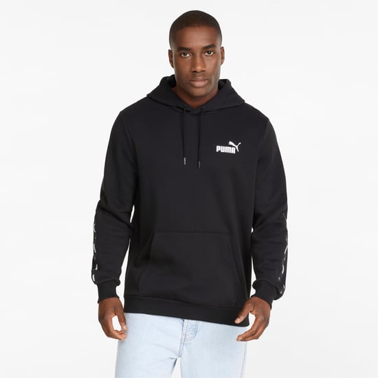 PUMA Sudadera con capucha Essentials+ Tape para hombre - Image 1