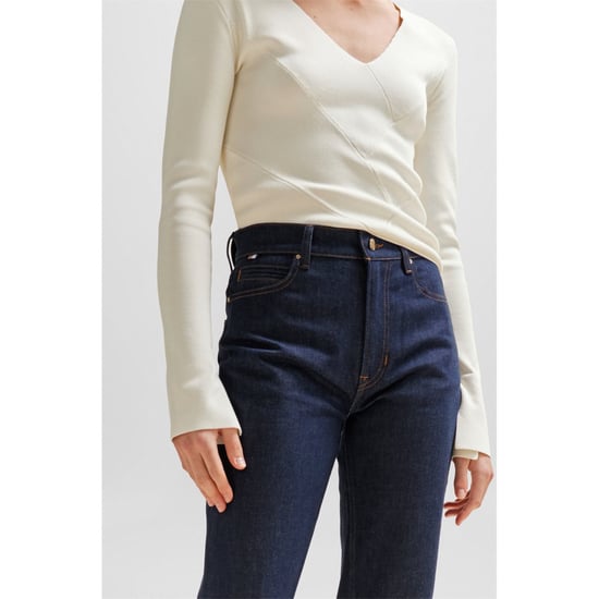 Women's Boss ADA HR Slim-Fit Jeans in Blue - Image 3
