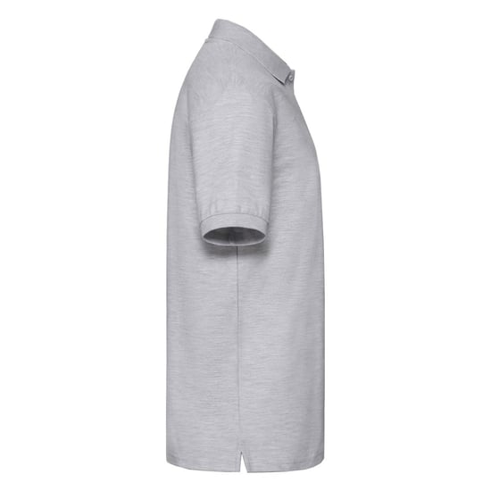 Fruit of the Loom Mens Premium Pique Polo Shirt (Heather Grey) - Image 3