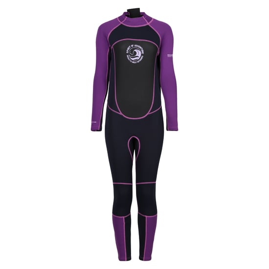 Regatta Womens/Ladies Full 3mm Thickness Wetsuit (Navy/Radiant Orchid) - Image 1