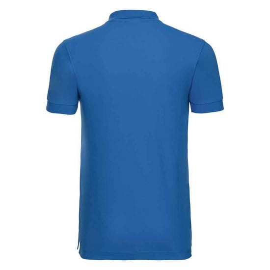 Russell Mens Pique Stretch Polo Shirt (Azure) - Image 2