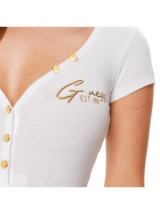 Camiseta Henley Olympia de Guess para mujer - Image 2