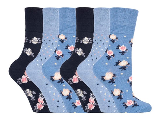Gentle Grip - Calcetines no elásticos Gentle Grip 6 pares - SOLRH177 - Image 1