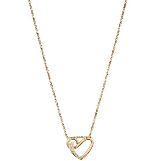 Orphelia 'Ida' Women's 925 Sterling Silver Chain with Pendant - Gold ZH-7521/G - Image 5