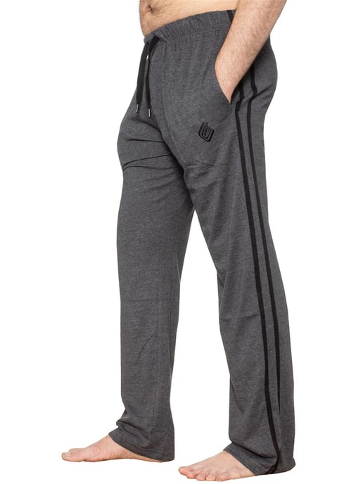 Enzo | Conjunto de camiseta y pantalón para hombre - Negro/Carbón - Image 3