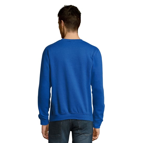 SOLS Unisex Adult New Supreme Sweatshirt (Royal Blue) - Image 2