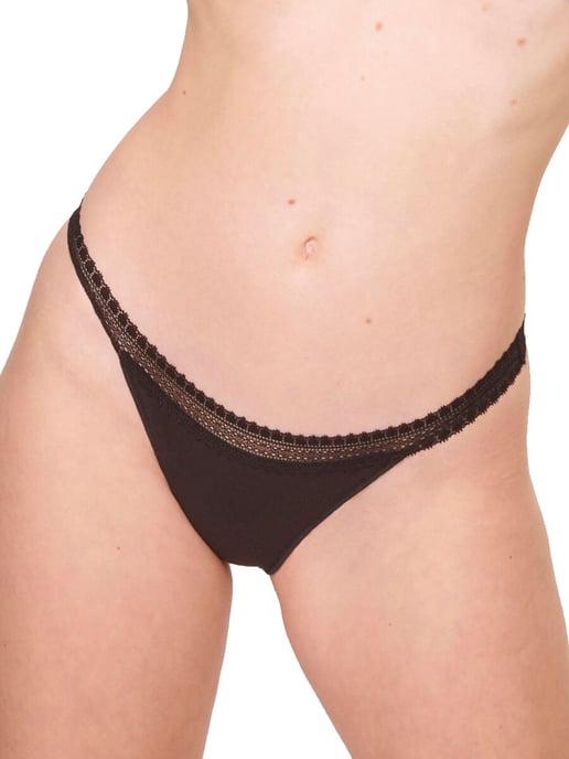 GO Ribbed Tanga Briefs 2 Pack