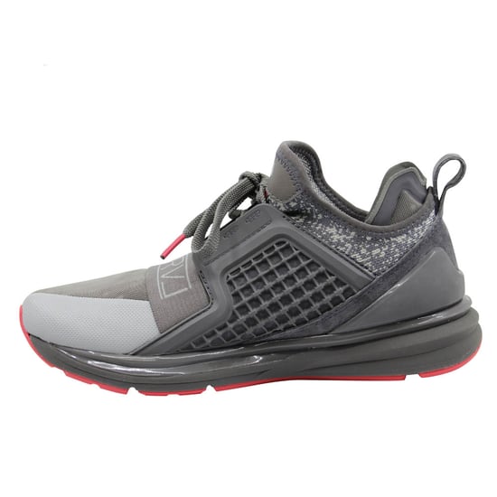 Puma x Staple Ignite Limitless NTRVL Grey Lace Up Mens Trainers 363202 02