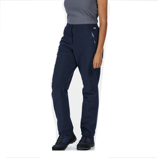 Regatta Womens/Ladies Highton Walking Over Trousers (Navy) - Image 3