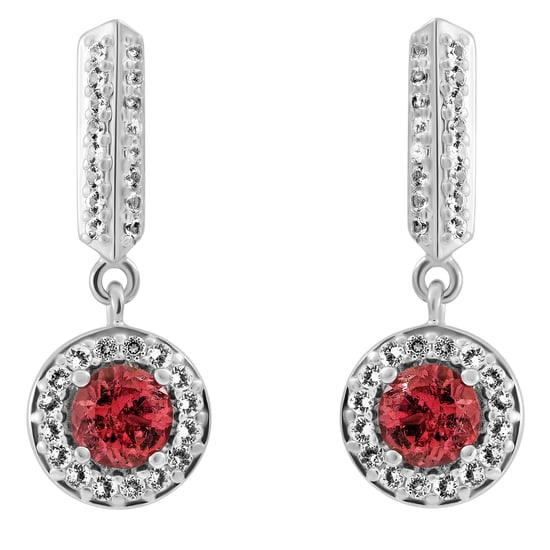 Orphelia 'Bristol' Women's 925 Sterling Silver Drop Earrings - Silver ZO-7579/P - Image 1