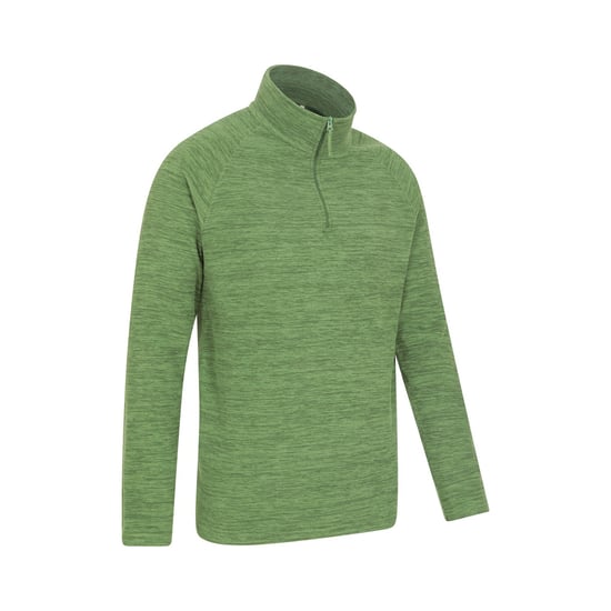 Mountain Warehouse Mens Snowdon II Fleece Top (Bright Green) - Image 4