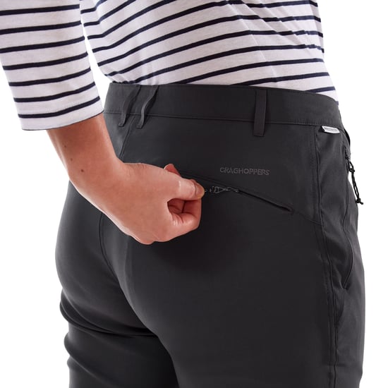 Craghoppers Womens/Ladies Kiwi Pro II Trousers (Graphite)