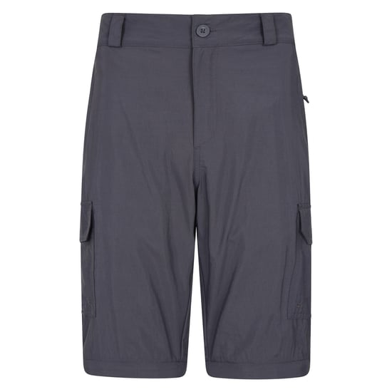 Mountain Warehouse Mens Explore Cargo Shorts (Grey) - Image 1