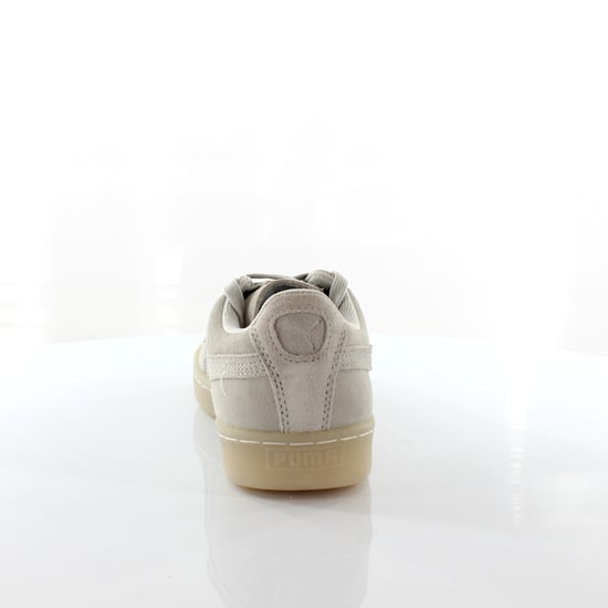 Puma Suede Jelly Grey Leather Womens Trainers 365859 02