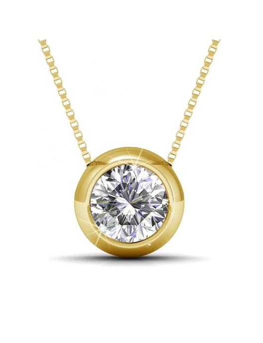 Colgantes Luna - Oro y Cristal - Image 1