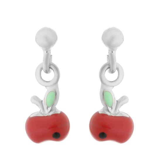Orphelia 'Apple' Child's 925 Sterling Silver Set: Bracelet + Earrings - Silver SET-7149/1 - Image 3