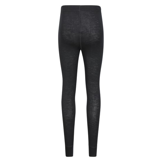 Mountain Warehouse Womens/Ladies Merino Wool Base Layer Bottoms (Pack of 2) (Black) - Image 2