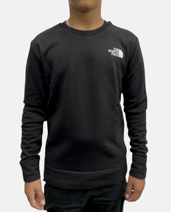 Sudadera The North Face Youth Crew en negro - Image 1