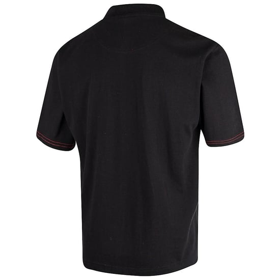 Lee Cooper Mens Pique Polo Shirt (Black) - Image 2