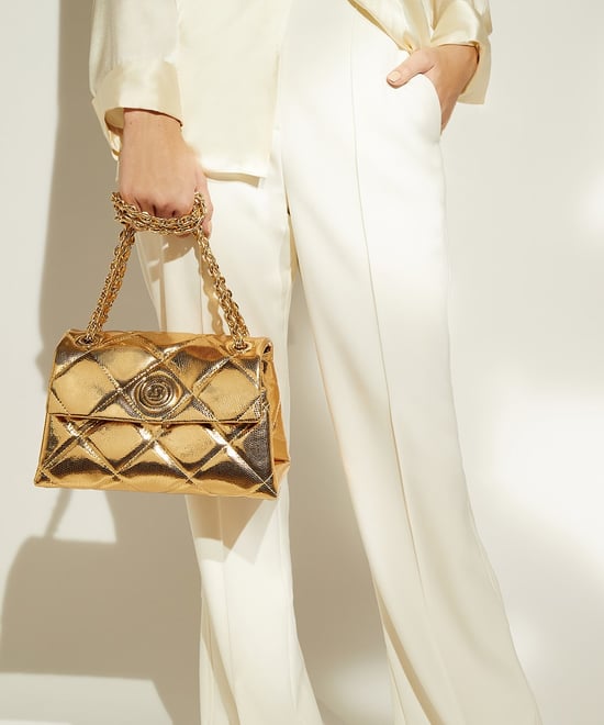 Dune DUCHESS Medium Quilted Thread-Chain Bag