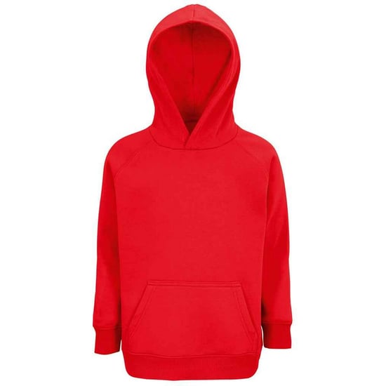 SOLS Childrens/Kids Stellar Organic Hoodie (Red) - Image 1