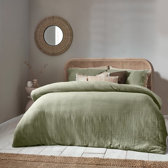 Yard Lark Muslin Cotton Duvet Cover Set