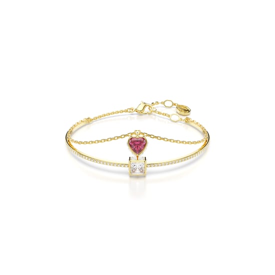 Swarovski 'Chroma' Women's Gold Plated Metal Bracelet - Gold 5683835 - Image 1