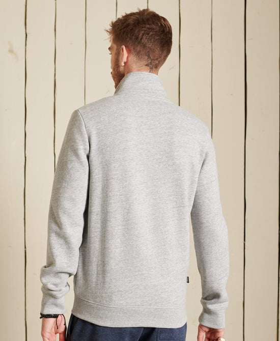Superdry Organic Cotton Vintage Logo Zip Track Top