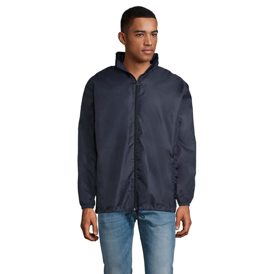 SOLS Unisex Adult Shift Windbreaker (French Navy) - Image 1