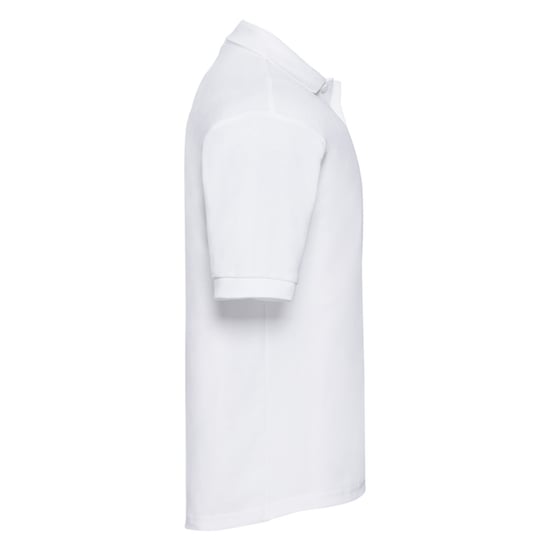 Russell Mens Classic Polycotton Polo Shirt (White) - Image 3