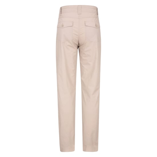 Mountain Warehouse Womens/Ladies Coastal Stretch Long Length Trousers (Beige) - Image 2