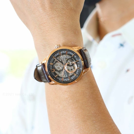 Bulova Sutton Men's Brown Watch 97A169 - Image 4