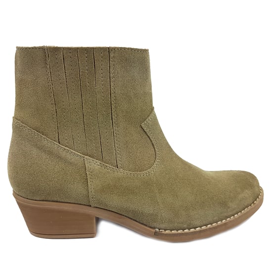 Woman's ankle boot Csy color Green