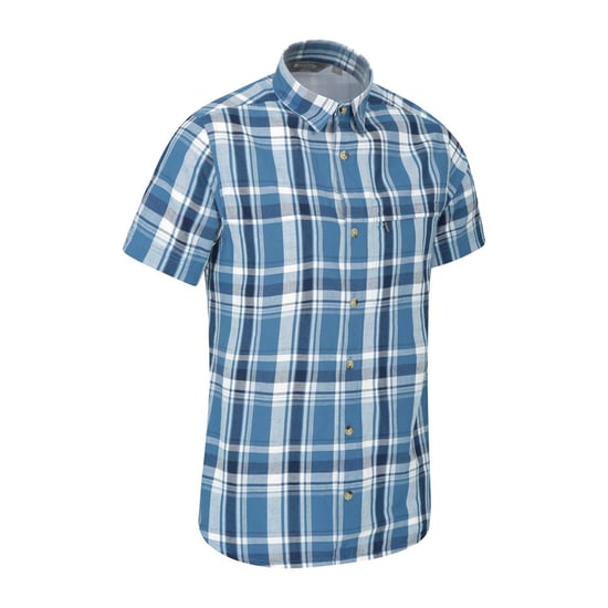 Mountain Warehouse Mens Holiday Cotton Shirt (Dark Blue) - Image 2