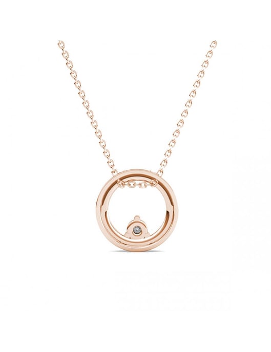 Colgantes Clarine - Oro rosa y cristal - Image 4
