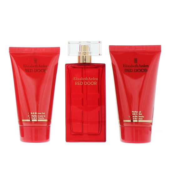Elizabeth Arden Red Door Eau de Toilette 30ml, Body Lotion 50ml + Bath And Shower Gel 50ml Gift Set