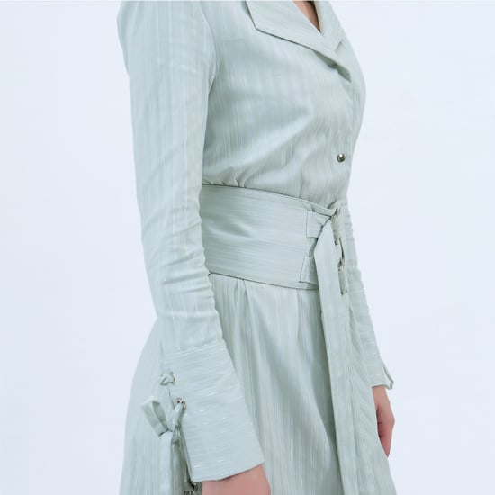 Long Tailor Shirt Dress - Image 4