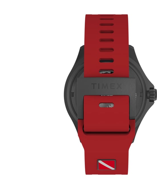 Timex Deep Water Tiburon Automatic Men's Red Watch TW2W21000 - Image 2