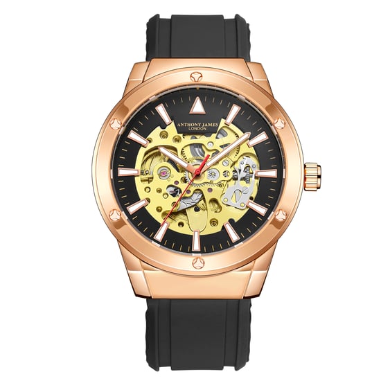 Hand Assembled Anthony James Limited Edition Expedite Automatic Rose