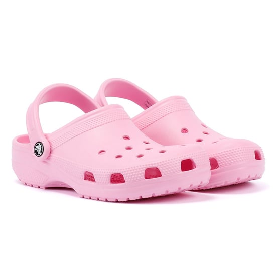 Crocs Classic Women's Pink Tweed Clogs - Image 1