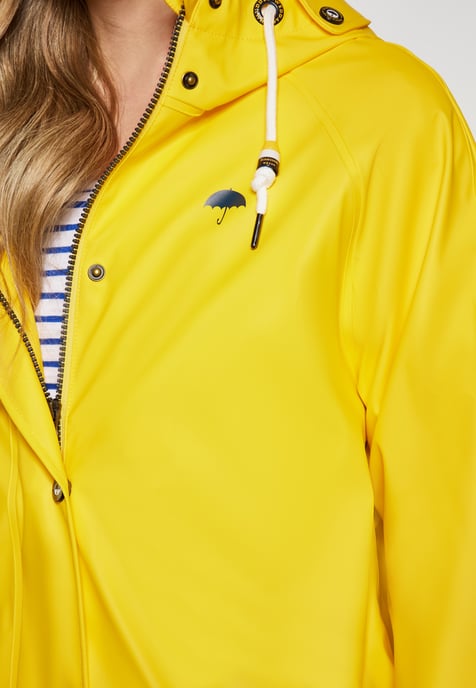Schmuddelwedda raincoat women yellow - Image 5