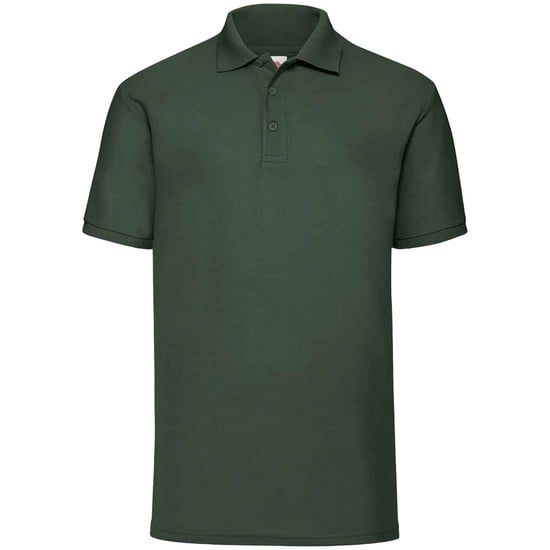 Fruit of the Loom Mens 65/35 Polo Shirt (Bottle Green) - Image 1