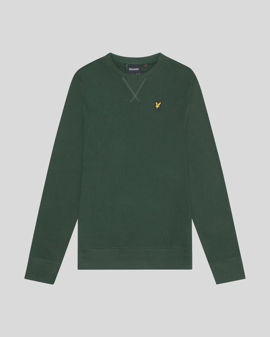 Sudadera verde azulado Argyle con la marca Lyle & Scott - Image 5