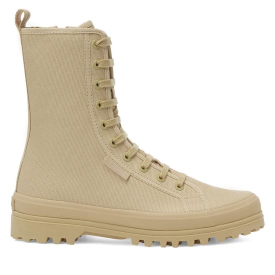 Superga Womens/Ladies 2641 Alpina High Tops (Total Beige/Almond) - Image 1